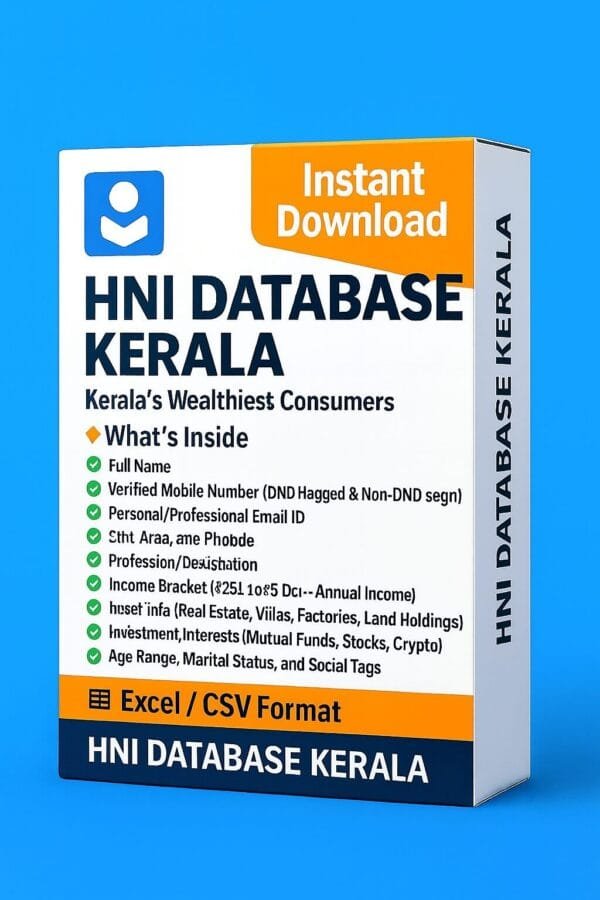 HNI Database Kerala 2026 – Kerala’s Richest with Verified Data