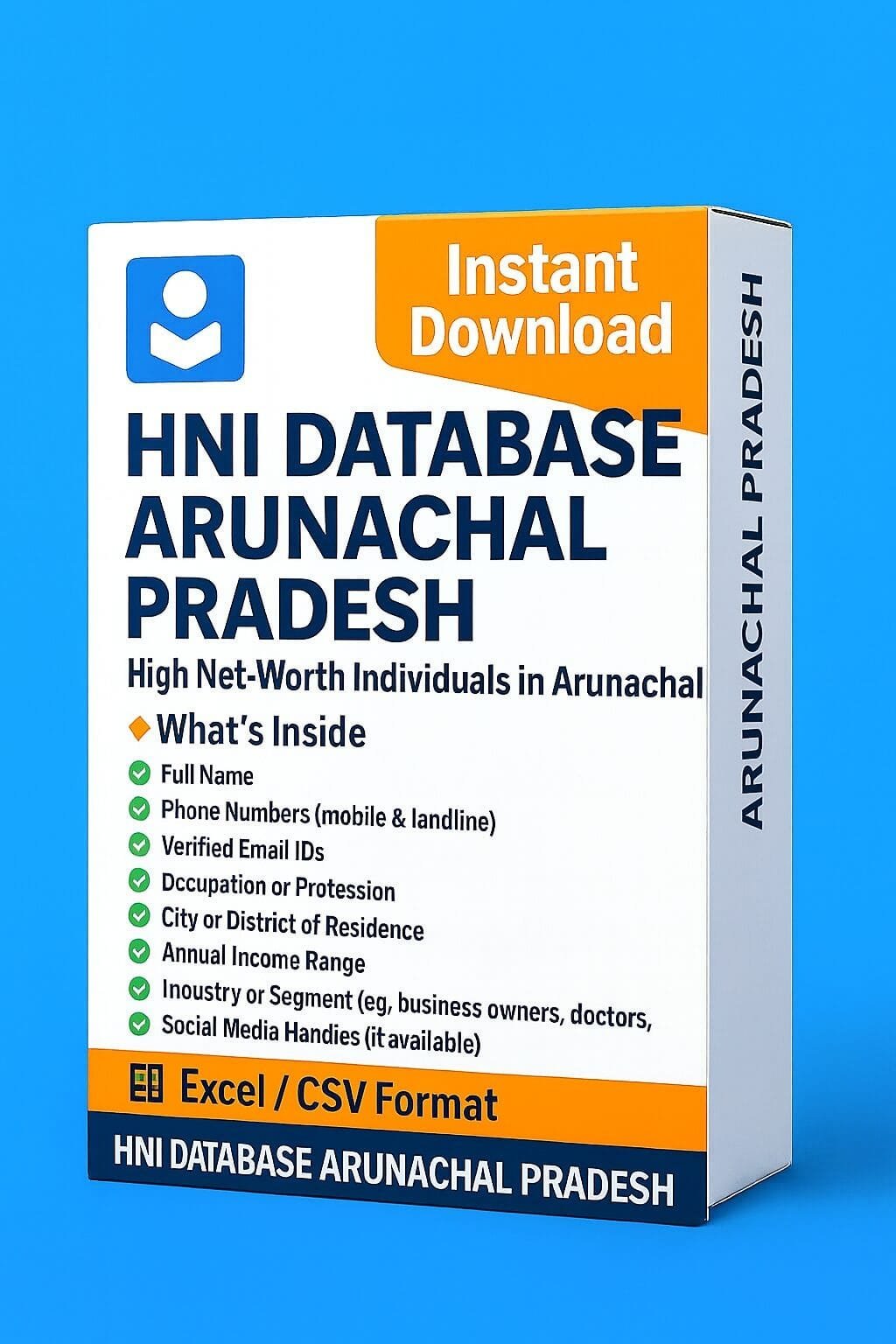 HNI Database Arunachal Pradesh