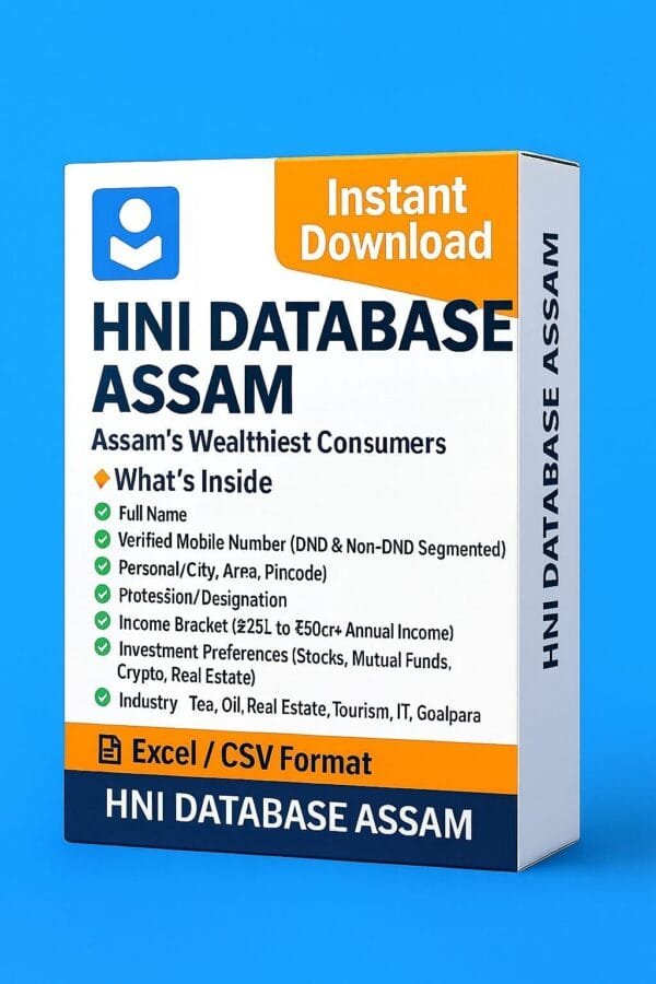 HNI Database Assam 2026 – Assam’s Most Affluent Individuals