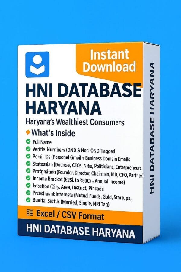 HNI Database Haryana 2026 – Haryana’s Wealthiest Individuals
