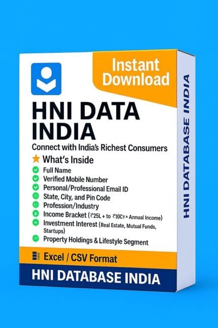 HNI Database India 2026 : Premium Leads & Expand Your Business