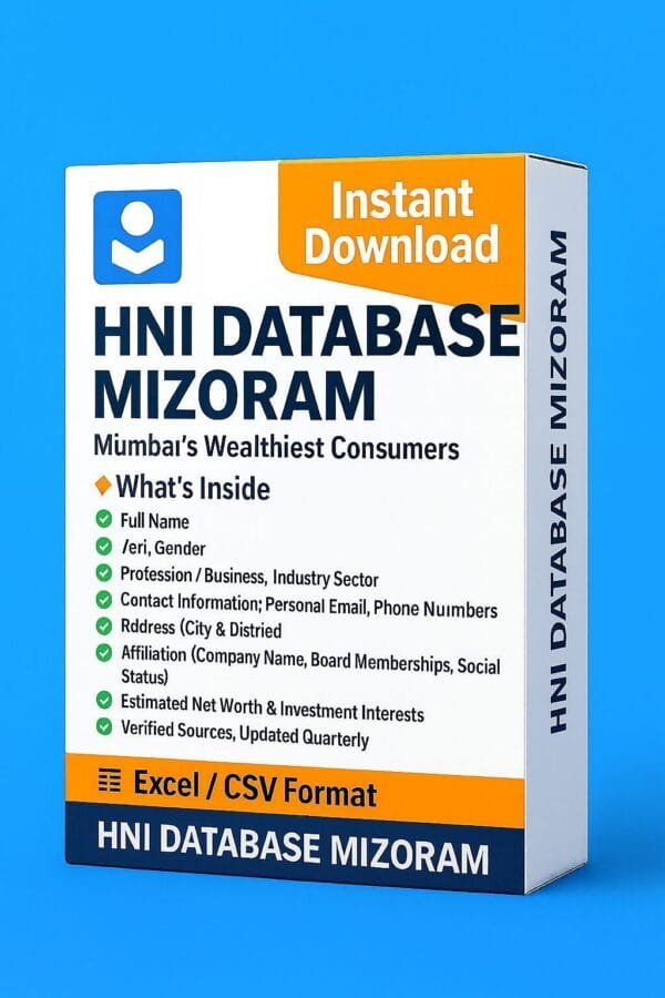 HNI Database Mizoram 2026