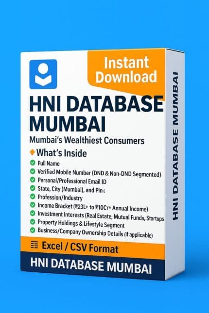 HNI Database Mumbai 2026 – Mumbai’s Wealthiest Consumers
