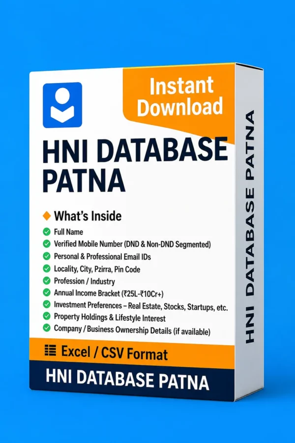 HNI Database Patna 2026 – Patna’s Wealthiest & Most Influential Individuals