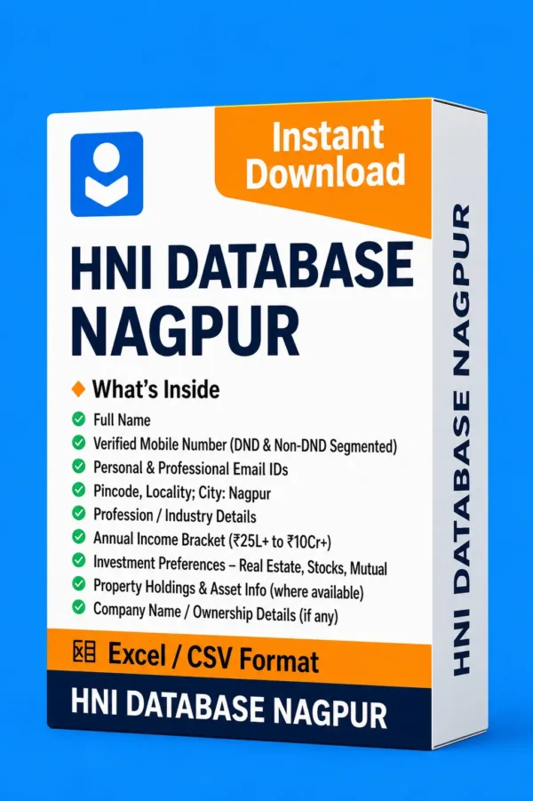 HNI Database Nagpur 2026 – High Net-worth Leads in Nagpur